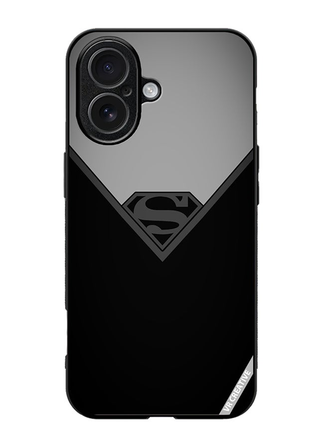 VR CREATIVE Protective Case Cover For Apple iPhone 17 Simple Superman Design Multicolour