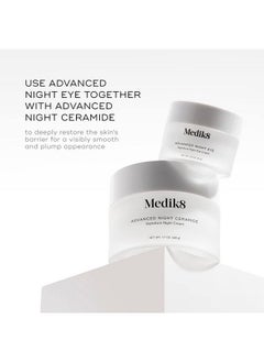 Medik8 Advanced Night Eye Hydrating Eye Cream For Refreshing Overnight Skin Regeneration Multi Peptide Complex And Caffeine Smoothing Renewing Moisture For Wrinkles And Dark Circles 0.5 Oz  - Image 5
