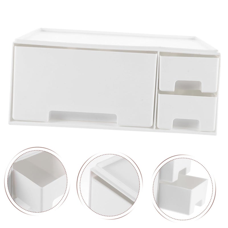 Desk Computer Stand Riser Monitor Riser Storage Shelf Multifunctional Pc Organizer Elevated Stand For Home Office - Image 4