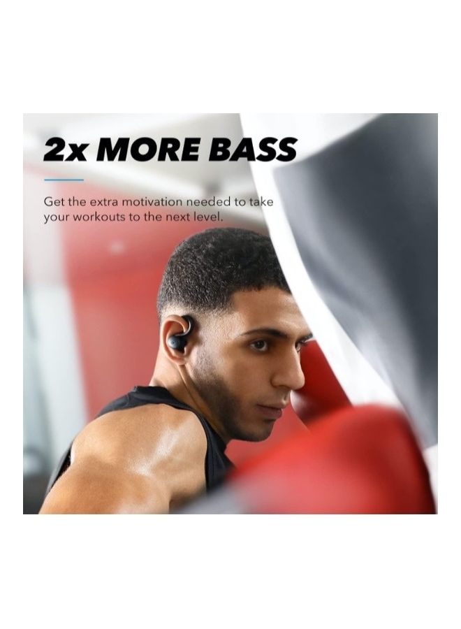 Soundcore Sport X10 Bluetooth 5.2 Headphones for Sports, Rotating Ear Hooks, Deep Bass, IPX7 Water Protection, Sweatproof, 32 Hours Battery Black - Image 5