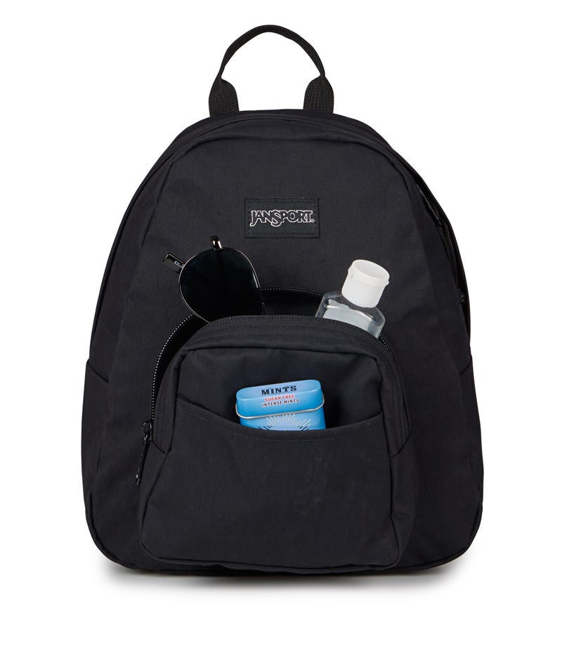 JanSport Half Pint Fx Soft Nylon - Black Backpack - Image 3