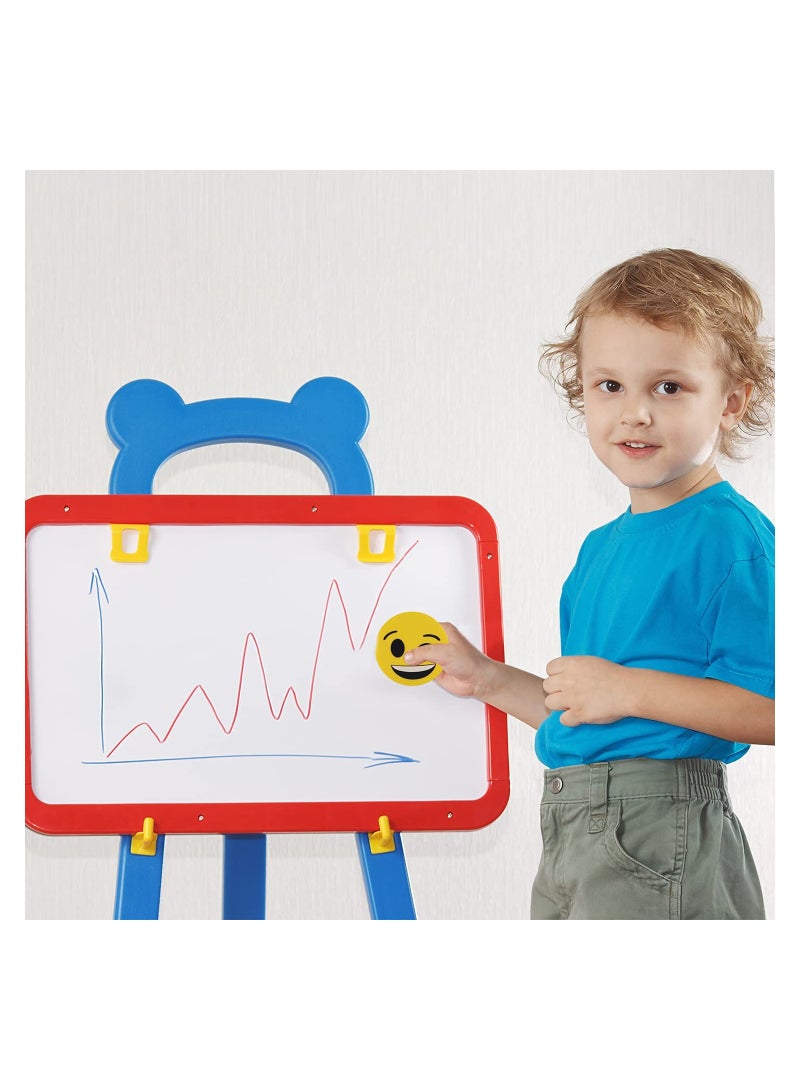 Magnetic Dry Erase Erasers 8 Pack Smiley Face Wipers Ideal for Classroom Office and Home Use Perfect Teacher Supplies - Image 3