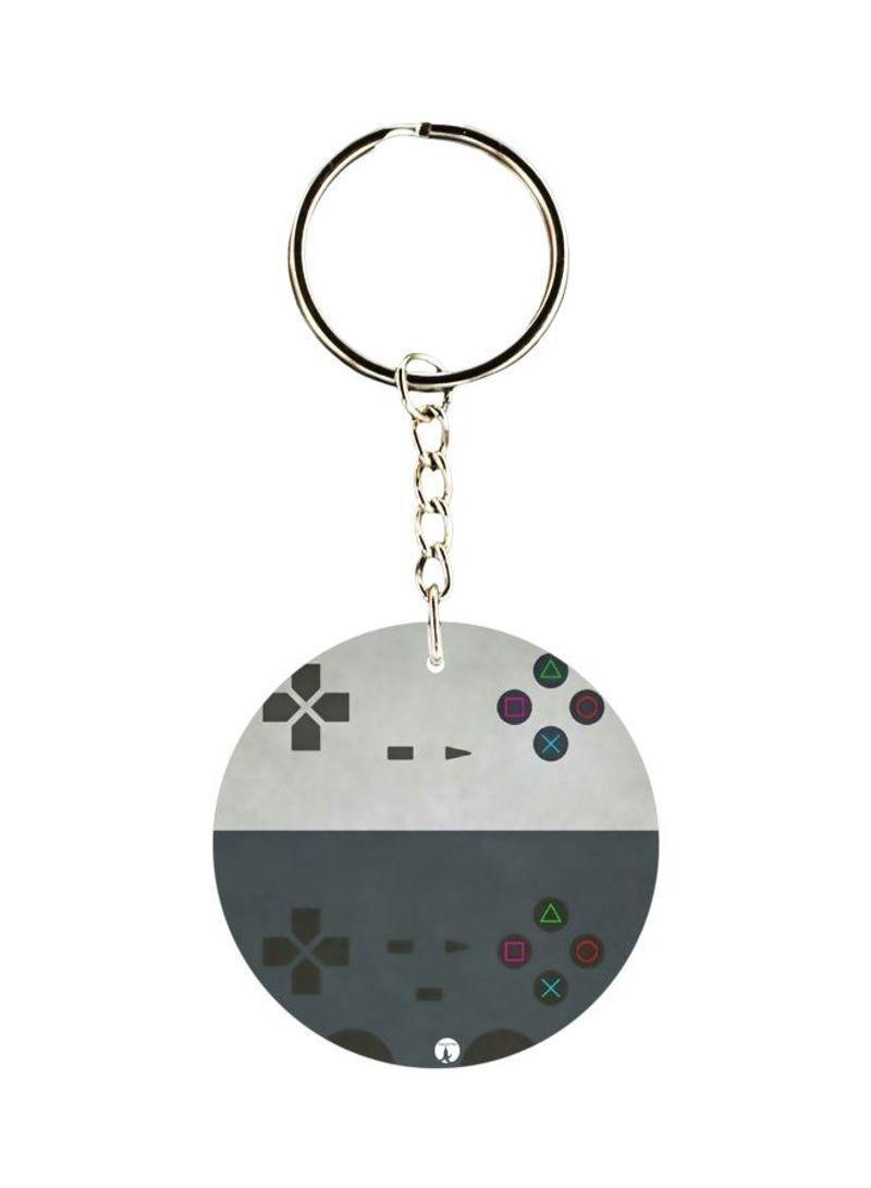 RKN Controller Buttons Themed Keychain