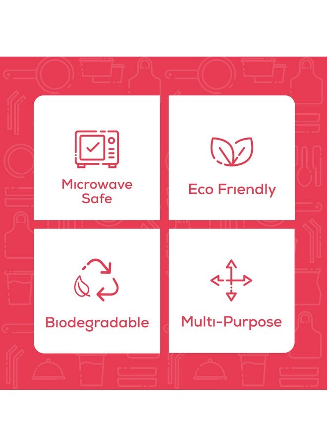 GUSTO [9 Inch - 300 Pack Uncoated White Paper Plates - Disposable, Decorative Paper Plates for Crafts (Formerly Comfy Package) - Image 4