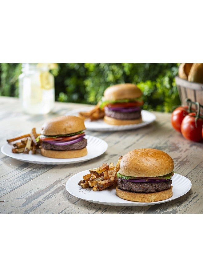 GUSTO [9 Inch - 300 Pack Uncoated White Paper Plates - Disposable, Decorative Paper Plates for Crafts (Formerly Comfy Package) - Image 5