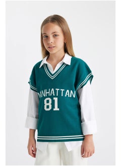 DeFacto Girl Tricot Regular Fit Sweater  - Image 4