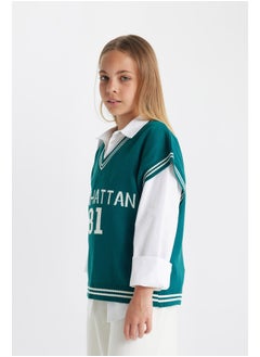 DeFacto Girl Tricot Regular Fit Sweater  - Image 3