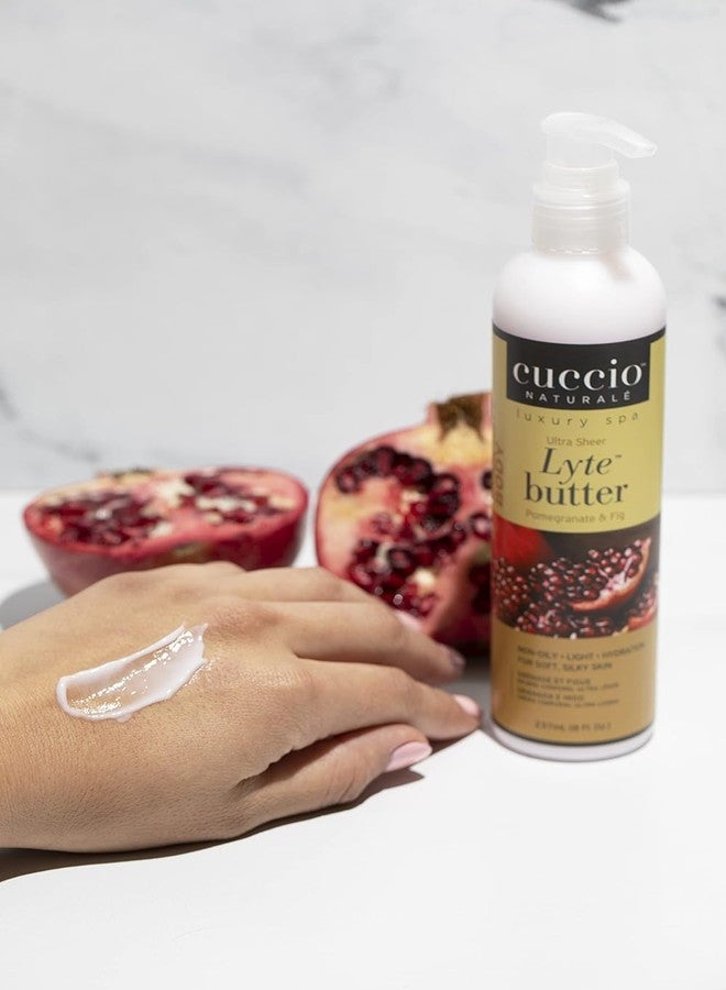 Cuccio Naturale Lyte Moisturizer & Replenishing Cream - Deep Hydration, Repairs Dry Skin - Pomegranate & Fig - 237 ML - Image 5