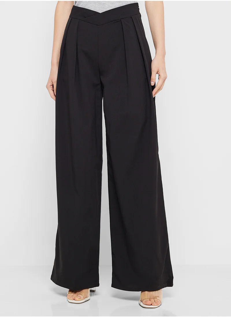 ELLA Front Pleat Detailed Pants