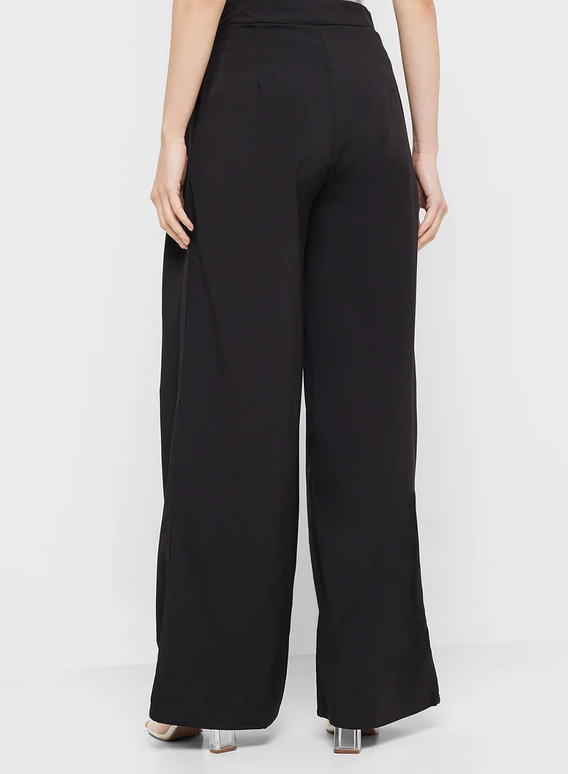 ELLA Front Pleat Detailed Pants