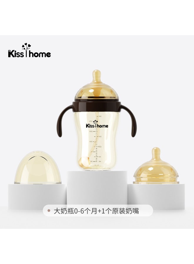 Anti-colic Ppsu Bottle Wide Diameter Silicone Nipple Newborn Baby Bottle Baby Drinking Water Cup With Straw Cup