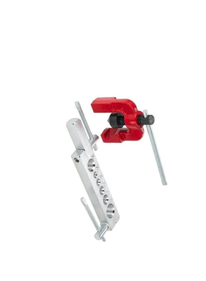 Flaring Tool Set for HVAC & Plumbing - 7 Dies (3/16-5/8 Inch) for Copper & Aluminum Tubing, Ideal for Industrial Use  - Image 2