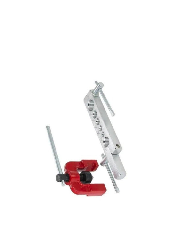 Flaring Tool Set for HVAC & Plumbing - 7 Dies (3/16-5/8 Inch) for Copper & Aluminum Tubing, Ideal for Industrial Use  - Image 3
