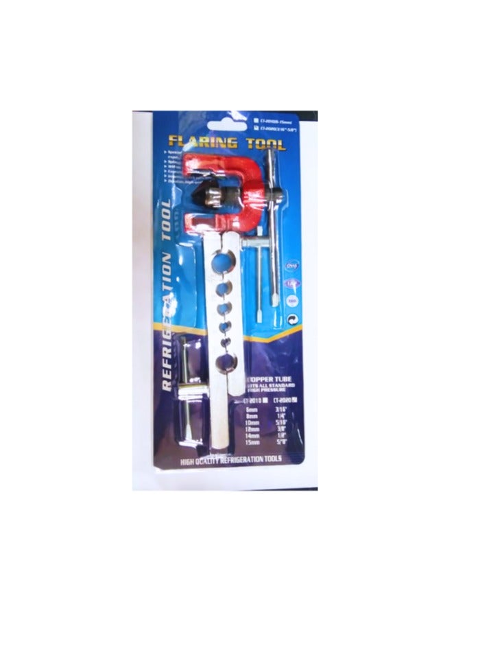 Flaring Tool Set for HVAC & Plumbing - 7 Dies (3/16-5/8 Inch) for Copper & Aluminum Tubing, Ideal for Industrial Use  - Image 4
