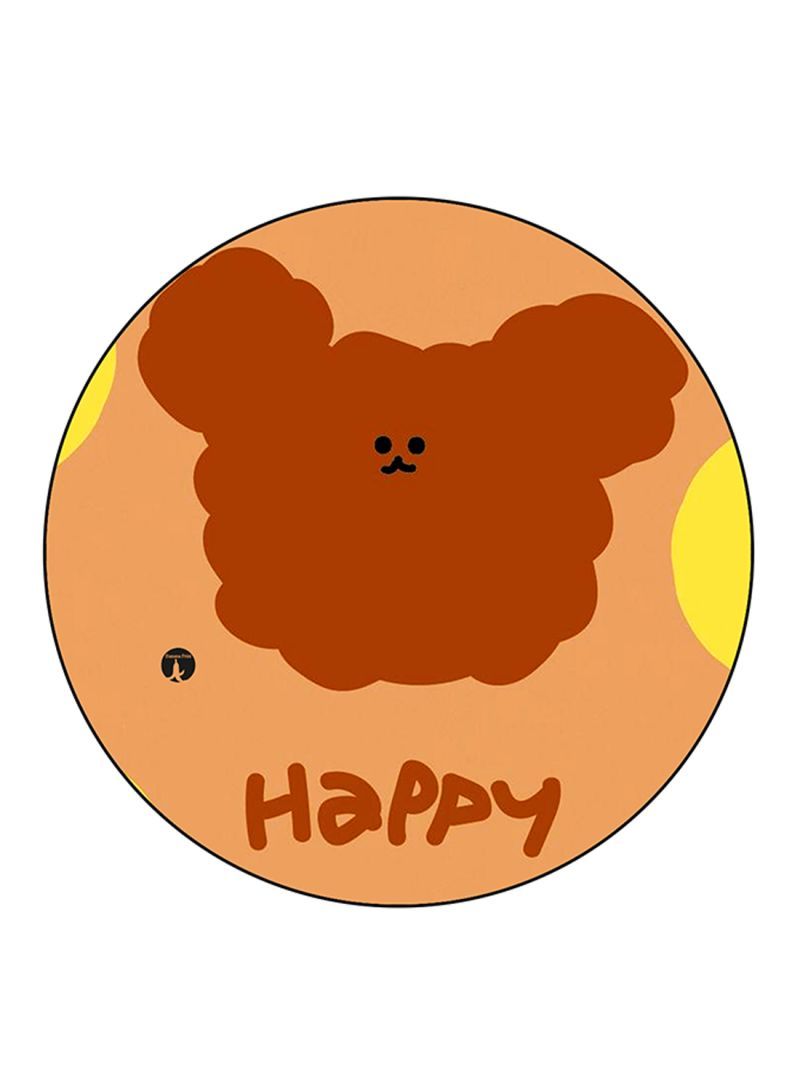 RKN English Phrases Printed Round Pin Badge Multicolour - Image 2