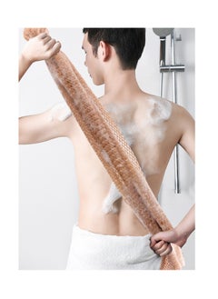 Generic 3-Piece African Net Bath Sponge Exfoliating Long Body Scrubber Tight Weave Beauty Skin Smoother Tower Bath Cloth Porous Stretches Back Washcloths For Daily Use  - Image 4