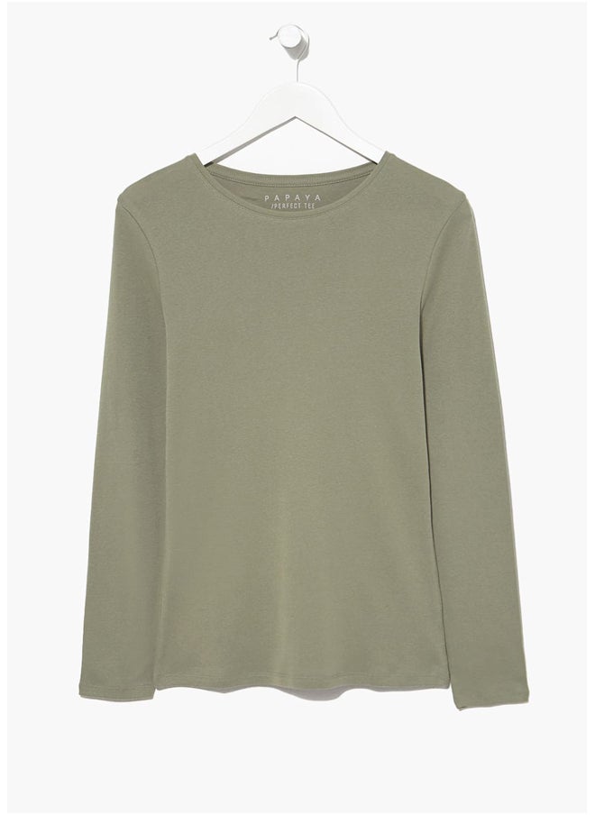 Matalan - Perfect Long Sleeve T-Shirt - Image 1