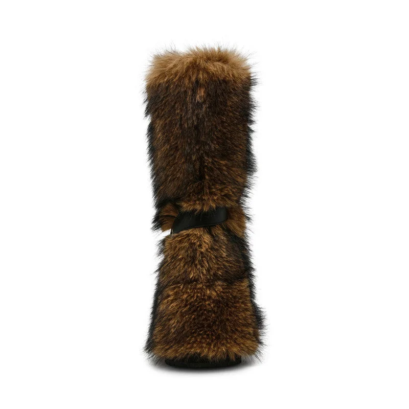 STEVE MADDEN  Defrost Fur Ankle Boots for Women | Best Price UAE