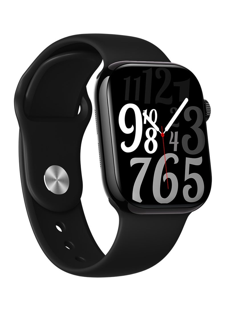 Outbox Outbox OB10 Pro – 10‑Day Battery | 2.04″ AMOLED Smart Watch, Bluetooth Call, Heart & Oxygen Monitoring, Fitness & Sleep Tracking, 100+ Sports – Black | 1-Year Warranty - Image 2