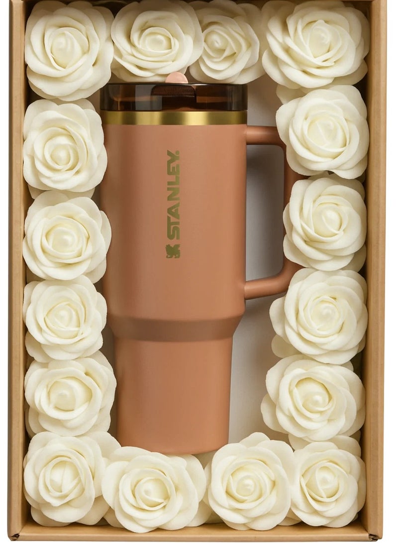 Stanley The Original Stanley Mug, Sealed Stanley, 40oz Stanley Mug with Straw and Handle, Insulated Mug with Lid, H2.0 Flow State Stainless Steel Coffee Mug for Hot Iced Drinks, Travel Mug with Handle - Image 1