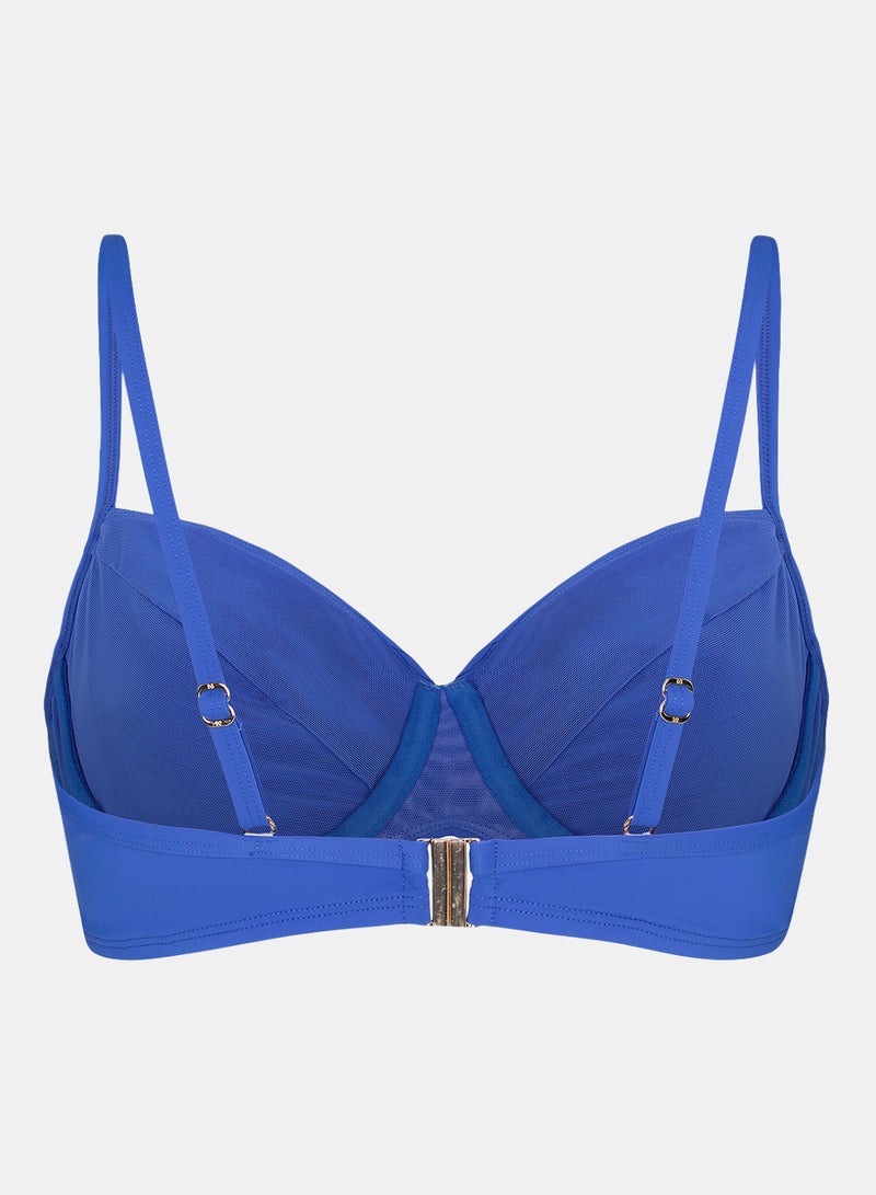 hunkemoller Luxe Non-Padded Underwired Bikini Top - Image 5