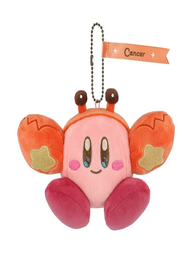 Sanei SAN-EI EA-HC04 Kirby Kirby Horoscope Collection, Cancer Mascot, W 6.7 x D 3.0 x H 3.9 inches (17 x 7.5 x 10 cm), Plush Mascot - Image 2
