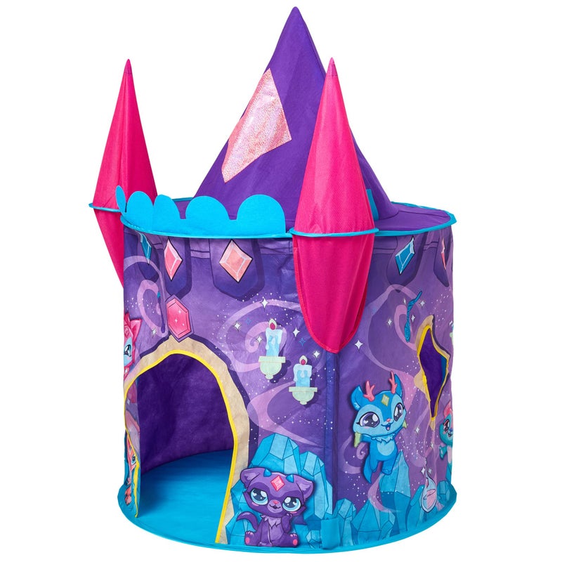 Magic Mixies Castle Play Tent for Girls and Boys, Easy Set-up for Instant Play, Easy to Assemble, Castle Princess Playhouse, 31.5” x 45.28” (DxH) - Image 4
