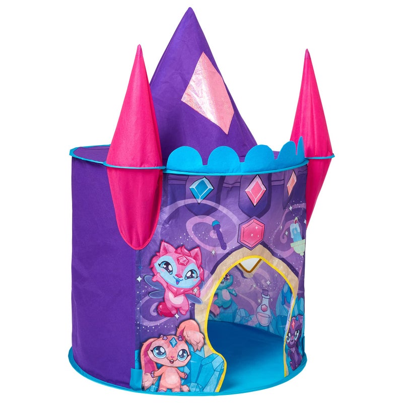 Magic Mixies Castle Play Tent for Girls and Boys, Easy Set-up for Instant Play, Easy to Assemble, Castle Princess Playhouse, 31.5” x 45.28” (DxH) - Image 2