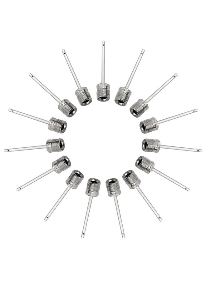Mobi Lock 15 Pcs Ball Pump Inflation Needle - Stainless Steel Air Pump Needles - Ideal for Blowing Up Football, Basketball, Volleyball, and All Other Sports Balls - by Mobi Lock - Image 1