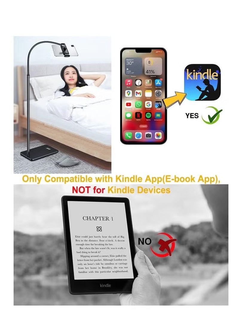 Bluetooth Remote Control Kindle App Page Turner for iPhone iPad Android, Mini Wireless Scrolling Ring, Cell Phone Camera Shutter Selfie Remote, Fashion Smart Ring Remote - Image 5