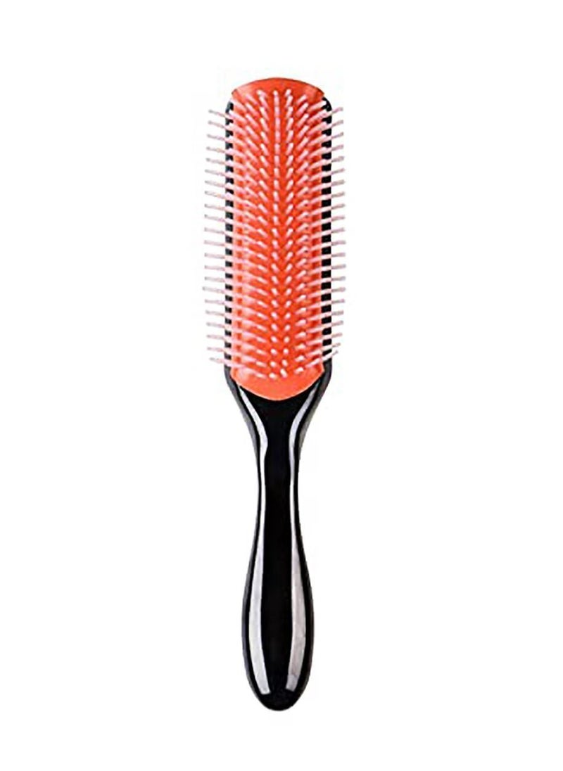 Y&D Hair Brush For Natural Curly Hair, Nylon Bristle Wet Mini Small Shower Wavy Drying Plastic Comb  - Image 1