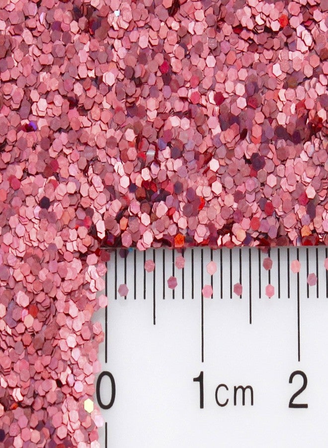 GLITTIES - 6 PK Loose Glitter Kit - (.040") - Solvent Resistant Hexagon Glitter - Great for Nail Art Polish, Gels, Art and Crafts, Acrylics Supplies - Made in The USA! - (60 Grams) - Image 2