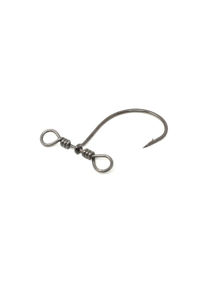 HONBAY 20pcs Drop Shot Hooks in-line Drop Shot Rig Fishing Hooks for Bass,Perch, with a Plastic Box - Image 5