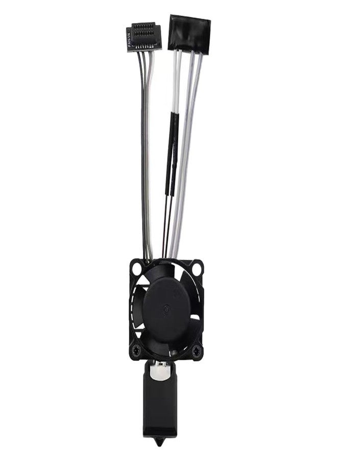 Arncysld P1P/P1S Full Assembled Ceramic Hotend with Fan 0.4mm Hardened Steel Nozzle for 3D Printer Bambu Lab P1P/P1S Extruder Print Head Hot End Kit with Heater Cartridge Thermistor High Speed Printing - Image 1