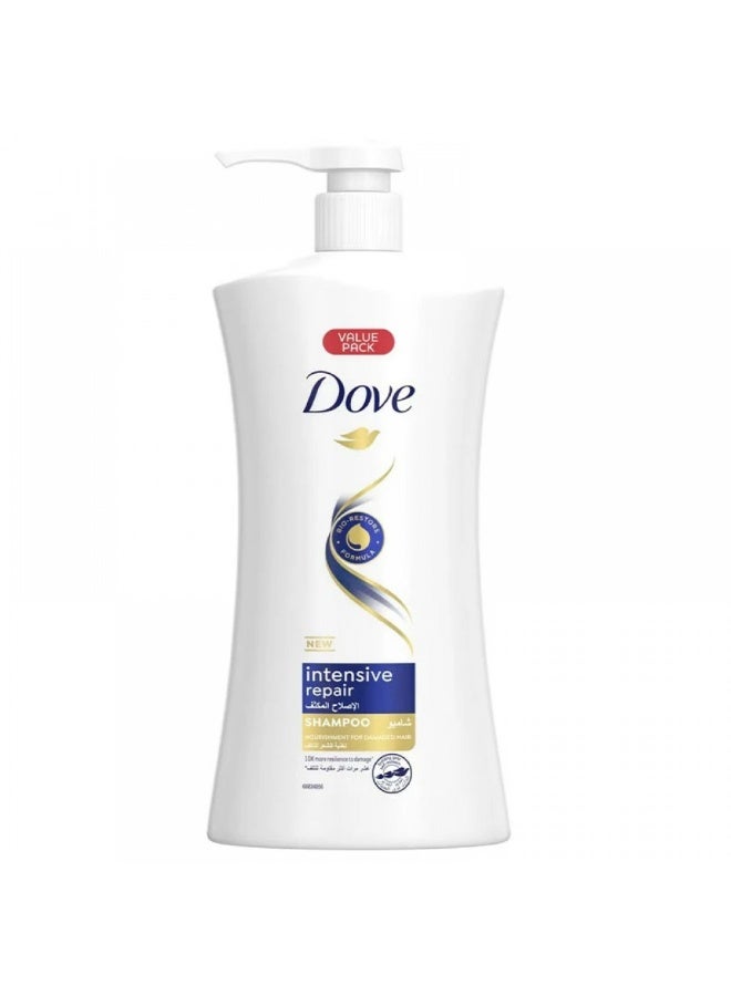 دوف شامبو إصلاح مكثف للشعر الجاف والتالف 1 لتر - Image 1