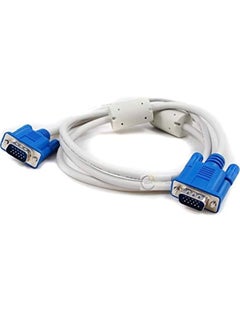 erorex 15 Pin Male To Male Vga Cable 1.5M White 