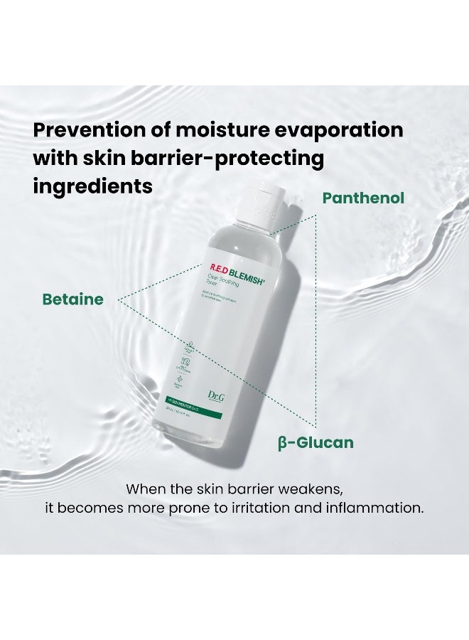 Dr. G تونر كوري مهدئ لعلاج البقع الحمراء، 300 مل - تونر للعناية بالبشرة الكورية، تونر للعناية بالبشرة الكورية، تونر كوري، تونر كوري للوجه، تونر للوجه الكوري، تونرات كورية، تونر وجه كوري - Image 4