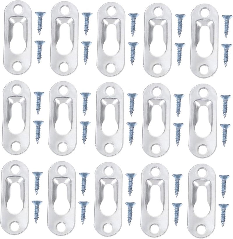 Tehaux 30 قطعة من علاقات الجدار الثقيلة لتعليق الإطارات والمرايا والخزائن - Image 2