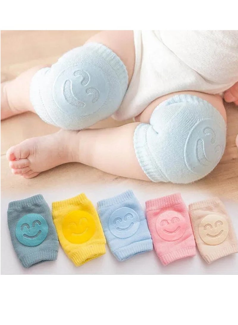 Brain Giggles Anti Slip Crawling Kneepads- Set of 5 Pair - Image 3