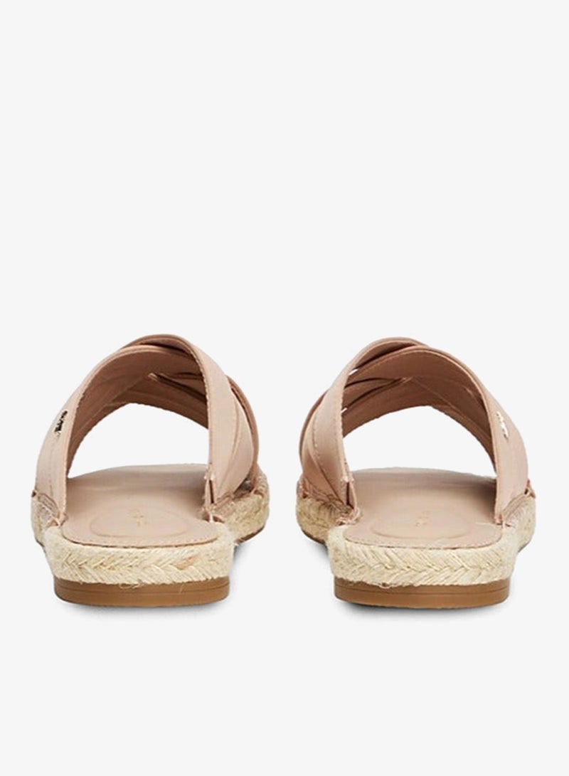 TOMMY HILFIGER SATIN ESPADRILLE MULES - Image 2