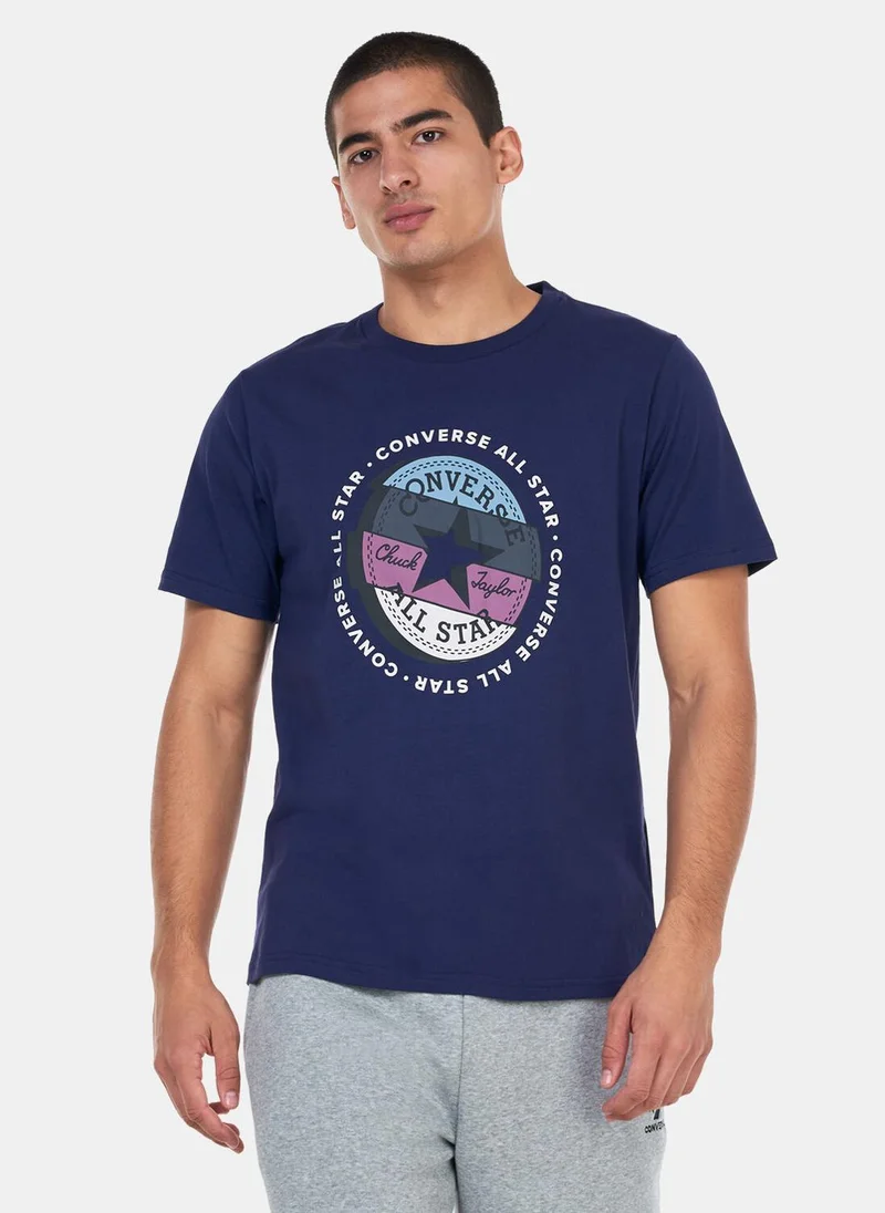 كونفرس Men's Chuck Taylor Patch Remix T-Shirt