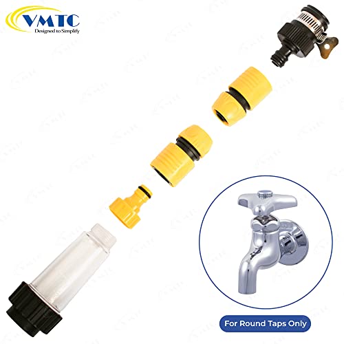 VMTC Water Filter Kit 1/2” for High-Pressure Car Washers: Compatible with Karchre K1-K7, Bosch AQT & Aquatak, Black & Decker, Hübertt, and More - Image 4