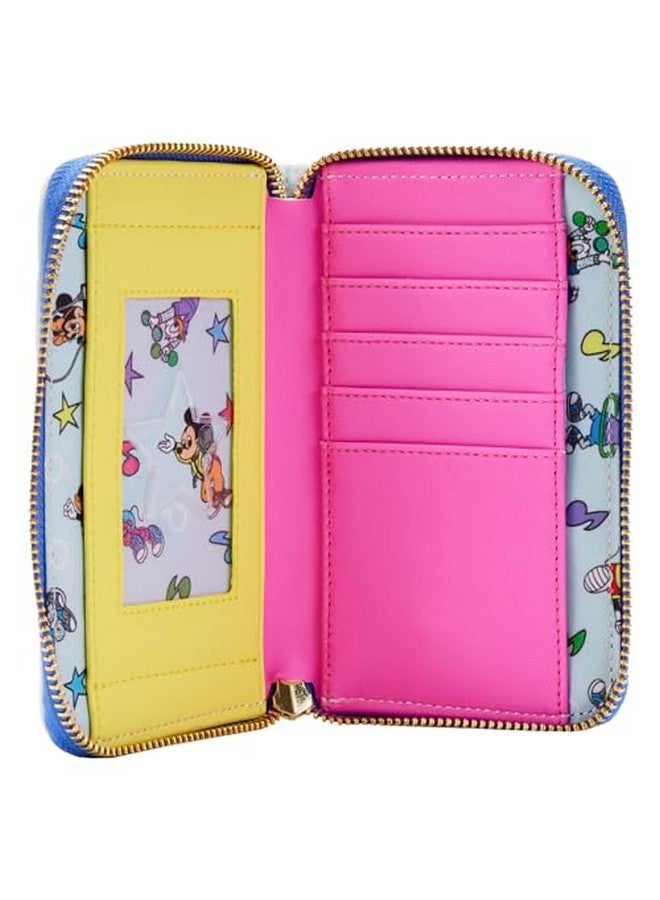 Loungefly Disney Mousercise Zip Around Wallet - Image 5