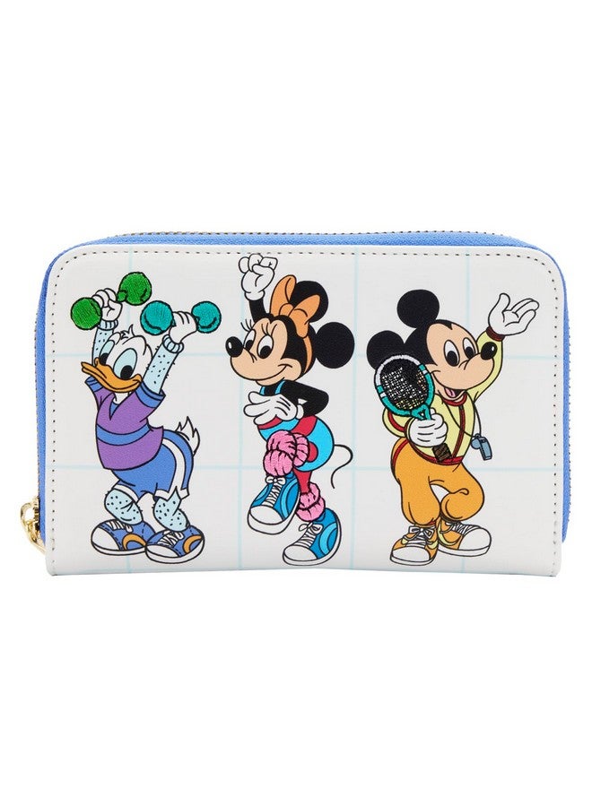 Loungefly Disney Mousercise Zip Around Wallet - Image 1