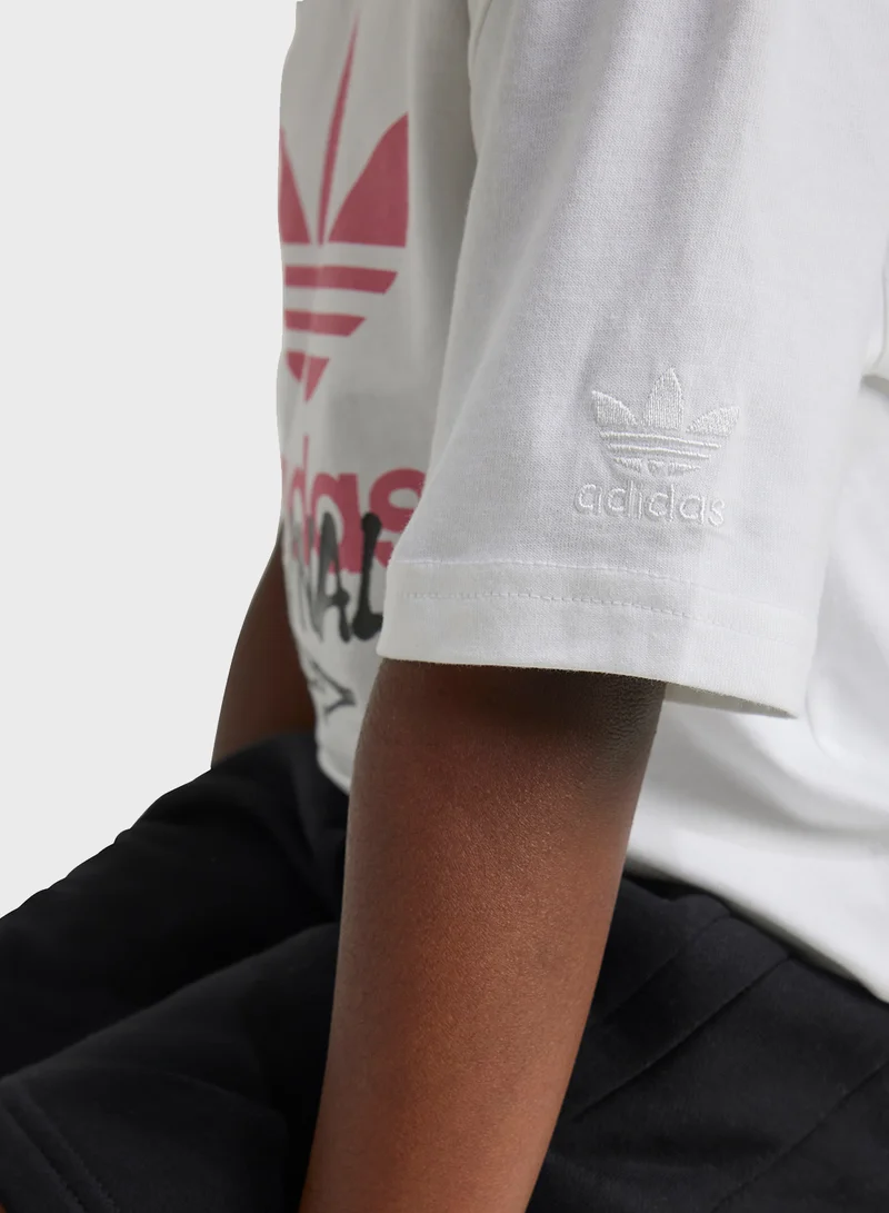 اديداس اوريجينالز Kids Graphics T-Shirt