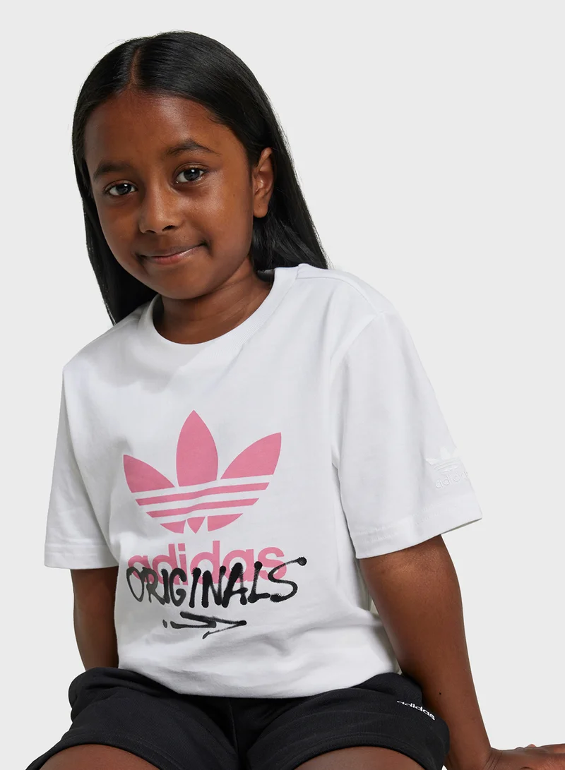اديداس اوريجينالز Kids Graphics T-Shirt
