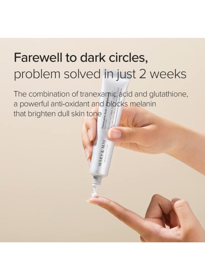 MARY & MAY Mary&May Tranexamic Acid + Glutathione Eye Cream 30 ml  - Image 4