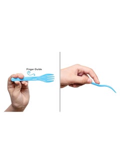Omielife Omie Pod Kids Utensil and Holder Set-Mint Green  - Image 4