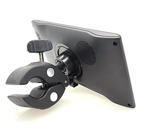 ChargerCity Heavy Duty Bike Motorcycle Clamp Mount Holder for Garmin DriveSmart 5 5LMT EX 50 51 51EX 55 55 55 60 60LMT 61 61 61 65 65LMT 7 7LMT 7LMT-S 70 70LMT 71 71EX GPS - Image 3