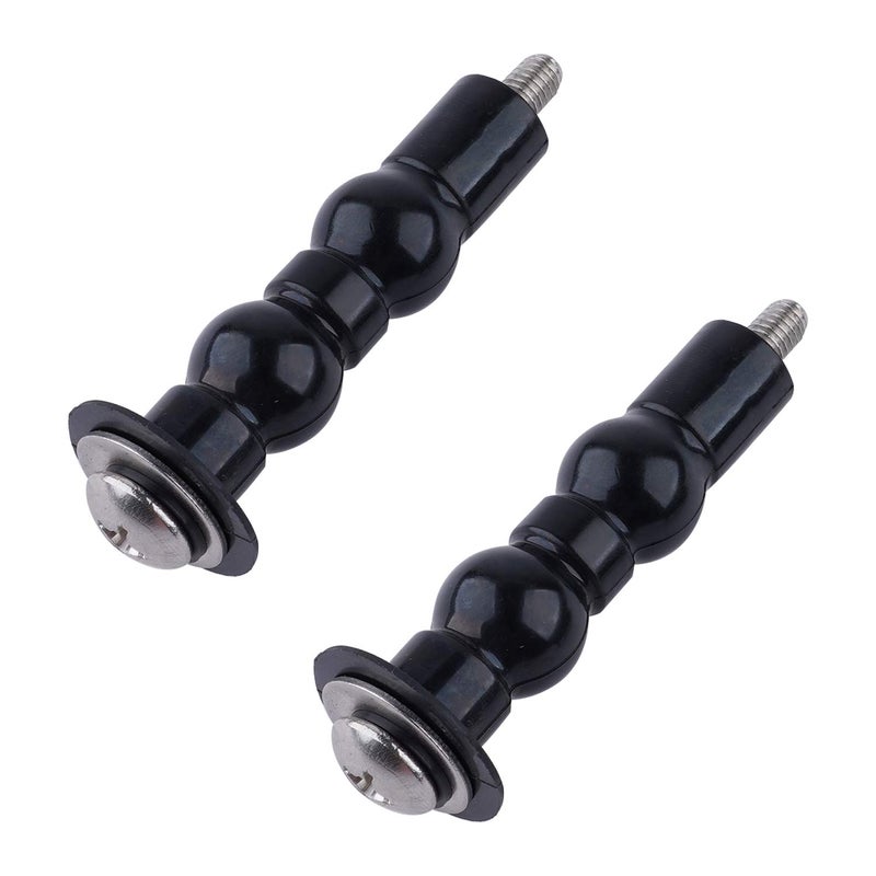 Milcraft TOTO Toilet Hinge Screw Kit - Expanding Rubber Bolt Top Nuts Set for Top Mount Toilet Seat Tightening, Blind Hole Fixing, 2 Pack - Image 2